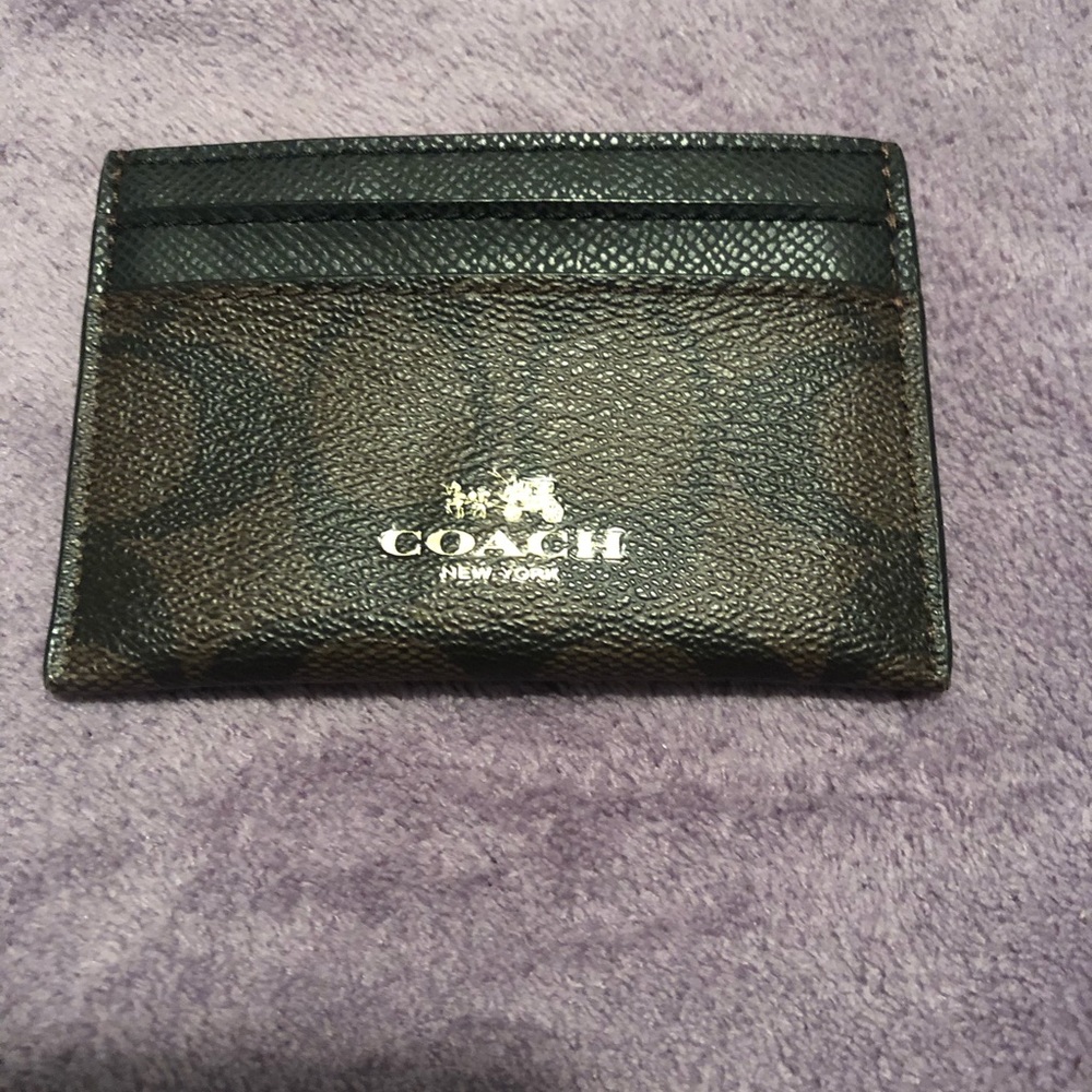 Coach card wallet